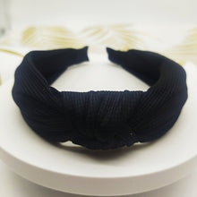 Load image into Gallery viewer, 5cm Wide-brimmed Pressed Hair Solid Color Headband