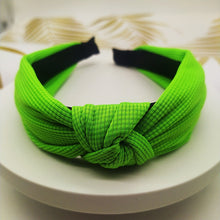 Load image into Gallery viewer, 5cm Wide-brimmed Pressed Hair Solid Color Headband