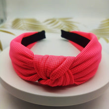 Load image into Gallery viewer, 5cm Wide-brimmed Pressed Hair Solid Color Headband