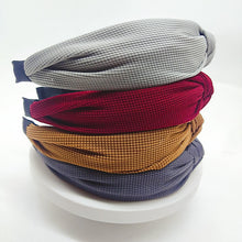 Load image into Gallery viewer, 5cm Wide-brimmed Pressed Hair Solid Color Headband