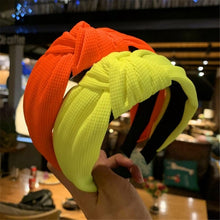 Load image into Gallery viewer, 5cm Wide-brimmed Pressed Hair Solid Color Headband