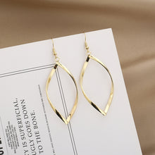 Load image into Gallery viewer, Twisted Rhombus Earrings Personality Exaggerated Earrings