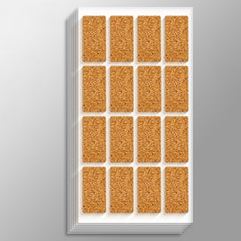1bag Non-Marking Marker Stickers Kitchen Classification Waterproof Oilproof Self-Adhesive Vintage Label Stickers, Small Cork, Large Cork