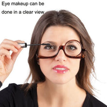 Load image into Gallery viewer, Makeup Presbyopic Glasses Multicolored Rotatable Magnifying Glass Single Piece Reading Glass, Degree: