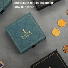 Load image into Gallery viewer, Gift Box Fire Paint Stamp Set Retro Handbook Material Accessories DIY Book Material