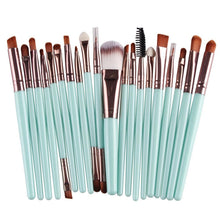 Load image into Gallery viewer, 20pcs/set Wooden Handle Makeup Brush Set Beauty Tool Brushes, Coffee, Gold+Black, Black+White, Full Black, Black+Coffee, Brown+White, Gold+Pink, Brown+Green, Brown+Pink, Brown+Black, Gold+White, Gold+Green, Black+Green, Black+Pink, Brown+Purple        ...