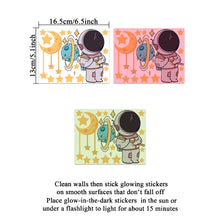 Load image into Gallery viewer, Luminous Astronaut Stars Moon Switch Stickers Children Room Luminous Decorative Wall Stickers