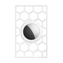 Load image into Gallery viewer, For AirTag 2nd Gen / AirTag 1st Gen Location Tracker Card Shape Honeycomb Protective Cover, Honeycomb White, Honeycomb Black