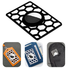 Load image into Gallery viewer, For AirTag 2nd Gen / AirTag 1st Gen Location Tracker Card Shape Honeycomb Protective Cover, Honeycomb White, Honeycomb Black