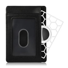 Load image into Gallery viewer, For AirTag 2nd Gen / AirTag 1st Gen Location Tracker Card Shape Honeycomb Protective Cover, Honeycomb White, Honeycomb Black