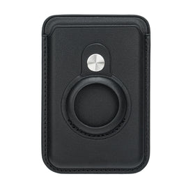 For AirTag 2nd Gen / AirTag 1st Gen Positioner Fiber Card Clip Anti-Theft Card Tracker Protection Cover, Magnetic