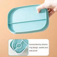 Load image into Gallery viewer, 1900ML Large Capacity Microwave Children Sealed Compartment Lunch Box, Light Blue, Pink, Light Green, Blue, Green
