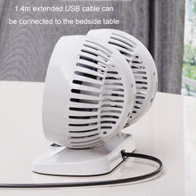 Load image into Gallery viewer, 12v/24v Car Fan USB Interface Powerful Double Head Electric Fan