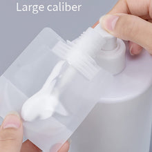 Load image into Gallery viewer, 20pcs Travel Refillable Empty Squeeze Pouch Lotion Shampoo Squeezable Bags, 30ml, 50ml, 100ml