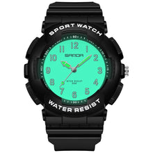 Load image into Gallery viewer, SANDA Small Fresh Digital All-match Waterproof Luminous Student Watch