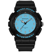 Load image into Gallery viewer, SANDA Small Fresh Digital All-match Waterproof Luminous Student Watch
