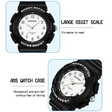 Load image into Gallery viewer, SANDA Small Fresh Digital All-match Waterproof Luminous Student Watch
