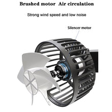 Load image into Gallery viewer, 5V 2A Car Rear Seat Back USB Interface Powerful Double-headed Fan, F4207