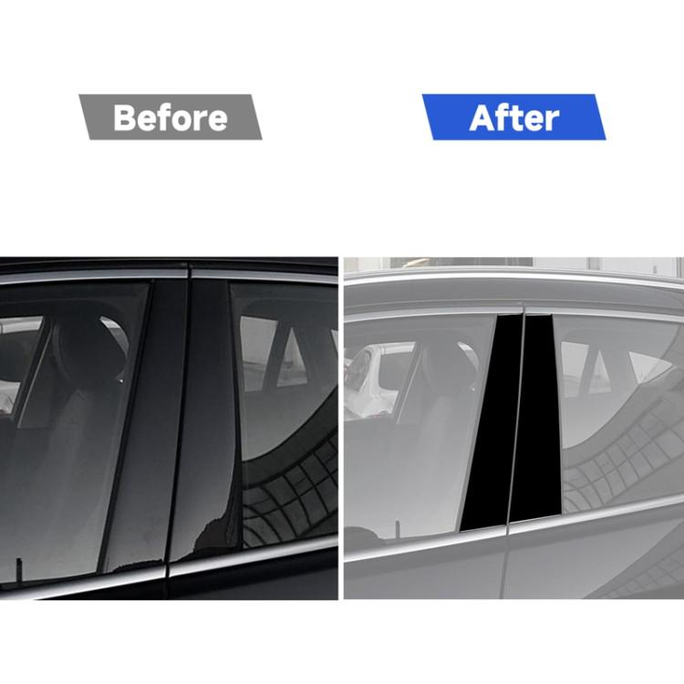 For 2014-2018 BMW X6 F16 Universal B-pillar Decorative Sticker for Left and Right Drive