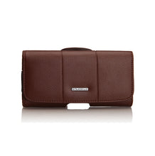 Load image into Gallery viewer, Nuoku Magnetic Flaps Leather Belt Case For Smart Phones, 17.3 x 8 x 2.5cm  6.7 Inch