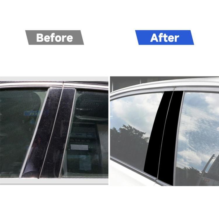 For BMW X5 E70 8pcs /Set Left and Right Drive Universal B-pillar Decorative Sticker