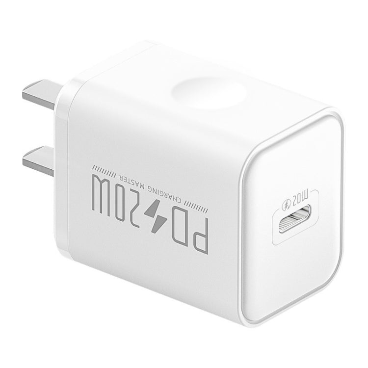 ROMOSS PD20W Fast Charger For Apple/Huawei And Xiaomi, CN Plug, Single-port