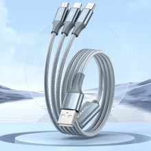 Load image into Gallery viewer, ROMOSS CB25 3 In 1 3.5A  8 Pin + Micro USB + Type C/USB-C Cable, 1m
