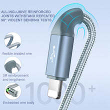 Load image into Gallery viewer, ROMOSS CB25 3 In 1 3.5A  8 Pin + Micro USB + Type C/USB-C Cable, 1m