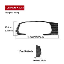 Load image into Gallery viewer, For Volkswagen Sagitar 2019-2023 2pcs /Set Left-hand Drive Dashboard Decoration Stickers