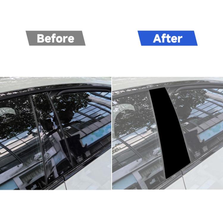 For BMW 4 Series M4 2pcs /Set Left and Right Drive Universal B-pillar Decorative Sticker