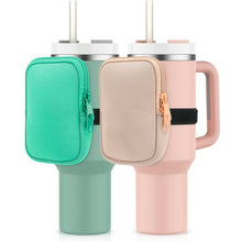 Load image into Gallery viewer, Water Cup Sided Storage Pockets With Zipper Fit For 40Oz Tumbler, Single Pocket