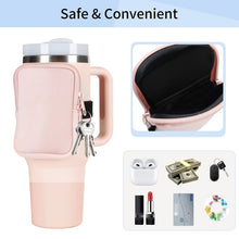 Load image into Gallery viewer, Water Cup Sided Storage Pockets With Zipper Fit For 40Oz Tumbler, Single Pocket