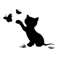 Load image into Gallery viewer, 10pcs Disc Cat Reflective Scratch Body Sticker