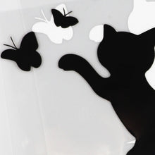 Load image into Gallery viewer, 10pcs Disc Cat Reflective Scratch Body Sticker