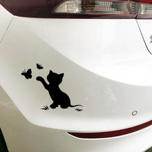 Load image into Gallery viewer, 10pcs Disc Cat Reflective Scratch Body Sticker