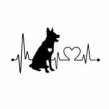 Load image into Gallery viewer, 10pcs German Shepherd Cartoon Animal Car Sticker