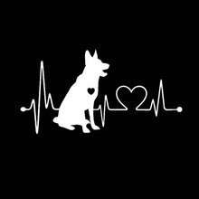 Load image into Gallery viewer, 10pcs German Shepherd Cartoon Animal Car Sticker