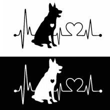 Load image into Gallery viewer, 10pcs German Shepherd Cartoon Animal Car Sticker