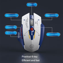 Load image into Gallery viewer, Inphic F9 Mecha Wireless Mouse Charging Office Game Mouse, F9 Mecha