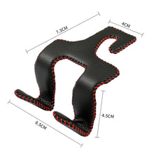 Load image into Gallery viewer, Car Double Hook Stainless Steel Rear Headrest Mobile Phone Holder