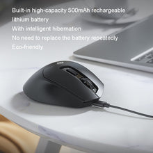 Load image into Gallery viewer, Inphic DR01 Bluetooth 3 Mode Wireless Mouse Charging Quiet Office Game Laptop Computer Home Use, DR01 (Black)