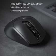 Load image into Gallery viewer, Inphic DR01 Bluetooth 3 Mode Wireless Mouse Charging Quiet Office Game Laptop Computer Home Use, DR01 (Black)