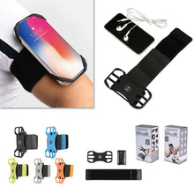 Load image into Gallery viewer, Four Claws Wide Removable Swivel Arm Wrist Strap Cell Phone Bag Sports Arm Bag For 4.5-7 inch Phone