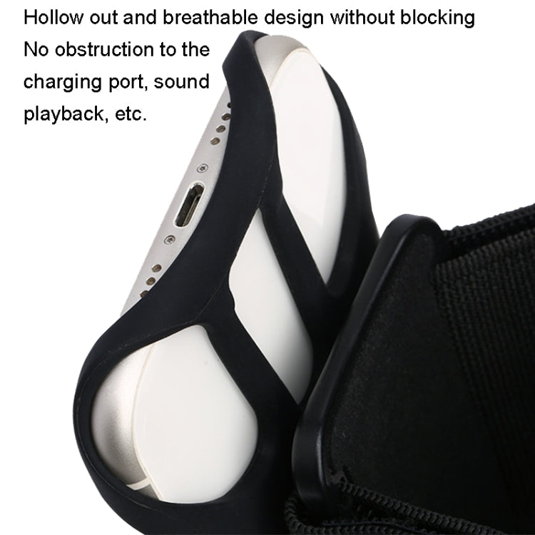 Four Claws Wide Removable Swivel Arm Wrist Strap Cell Phone Bag Sports Arm Bag For 4.5-7 inch Phone