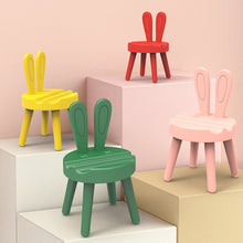 Load image into Gallery viewer, Cartoon Chair Shape Desktop Mobile Phone Holder Cute Mini Universal Phone Rack, Rabbit(Green)