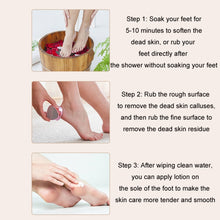 Load image into Gallery viewer, 2 In 1 Hair Removal Foot Grinder Foot Peeling Pedicure Tool Epilator