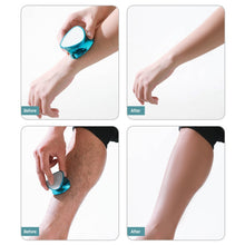 Load image into Gallery viewer, 2 In 1 Hair Removal Foot Grinder Foot Peeling Pedicure Tool Epilator