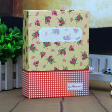 Load image into Gallery viewer, 6 inch 100 Sheets 4R Small Floral Flower Pocket Photo Album