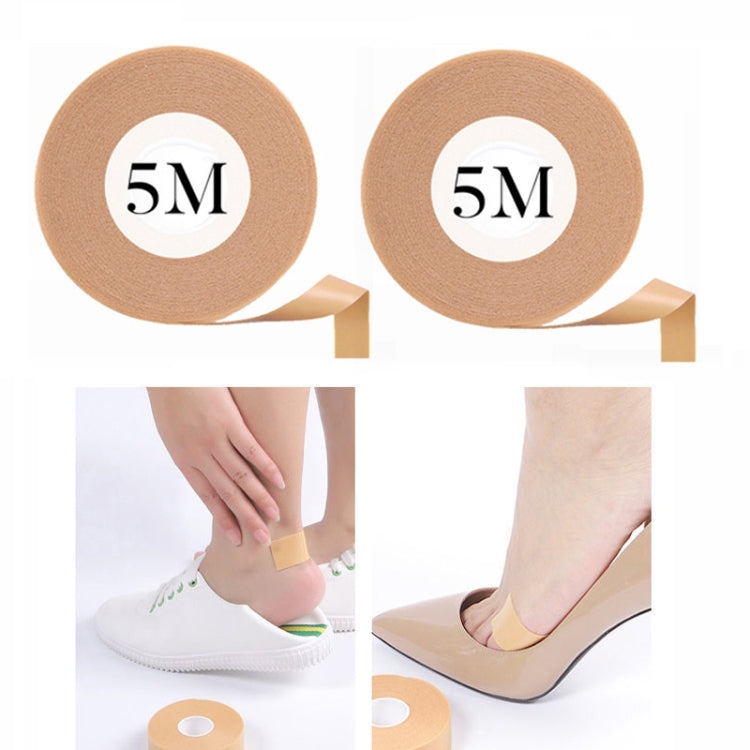 2pcs  5m/Roll Anti-Wear Heel Stickers Foot Care Sticker
