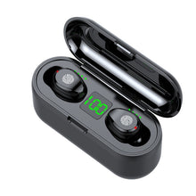 Load image into Gallery viewer, LED Digital Display Wireless In-Ear Noise Reduction Long Life Bluetooth Headset, F9-2